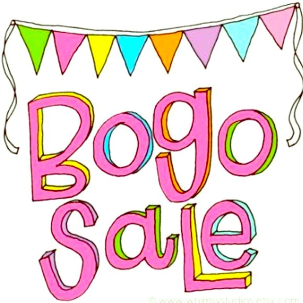 ALL ITEMS BUY ONE GET ONE FREE! Higher price prevails- please ask any questions